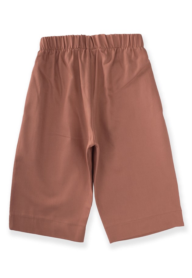 70924 - 5025CigitGabardine Skirt Pants 2-8 Age Brown