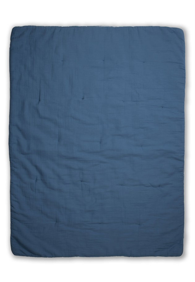 100111-18Müslin Sim Biyeli Bebek Yorgan (Yıkanmış) 100X120 cm İndigo Mavi - CigitCigitMüslin Sim Biyeli Bebek Yorgan (Yıkanmış) 100X120 cm İndigo Mavi