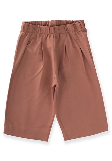 70924 - 5025CigitGabardine Skirt Pants 2-8 Age Brown